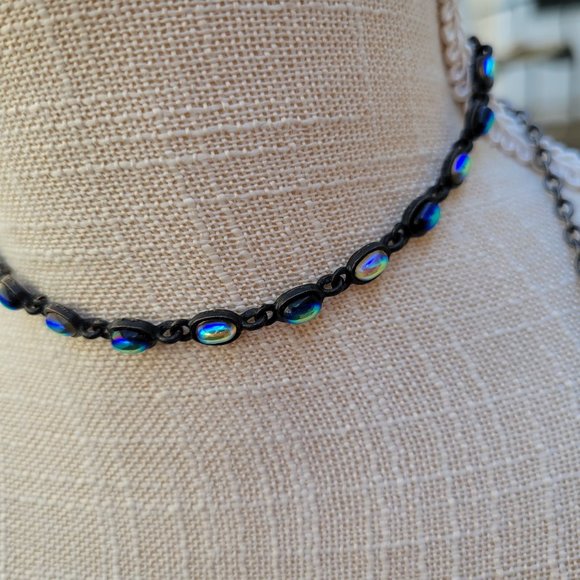 Fizz jewelry choker with adj. chain - Picture 2 of 3